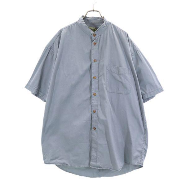 ユニクロ 80s 90s スタンドカラー 半袖 シャツ Xl グレー Uniqlo オールド ヴィンテージ 旧タグ メンズ 古着 2618 Fre Mss Big 2nd 通販 Yahoo ショッピング