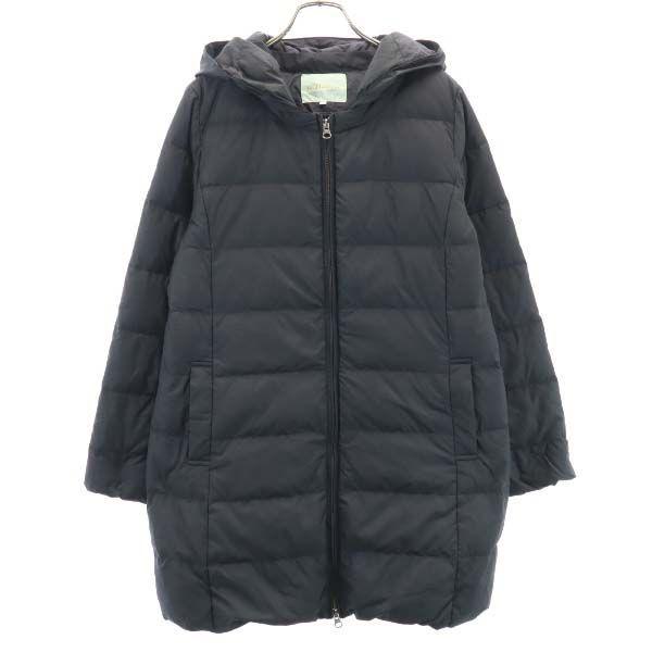 プチ オンフルール ノーカラー ダウンジャケット 11 黒 Petit Honfleur コート ジップ フード レディース 古着 1129 Fre 6245 Wdj Big 2nd 通販 Yahoo ショッピング