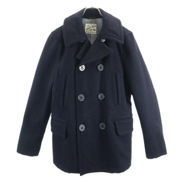 グローバルワーク ウールジャケット M 濃紺 Global Work ピーコート メンズ 古着 14 Fre 6625 Mhj Big 2nd 通販 Yahoo ショッピング