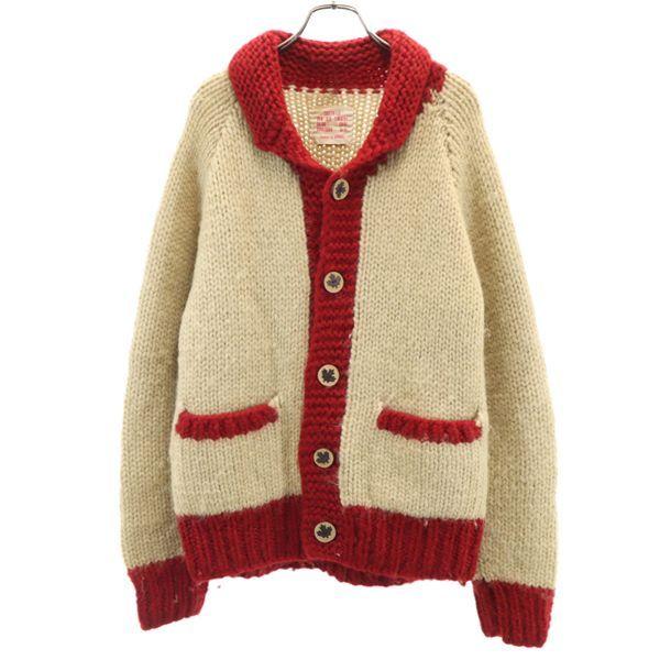 ジョンブル ウールジャケット M ベージュ 赤 Johnbull ニット メープルボタン メンズ 古着 15 Fre 6806 Mhj Big 2nd 通販 Yahoo ショッピング