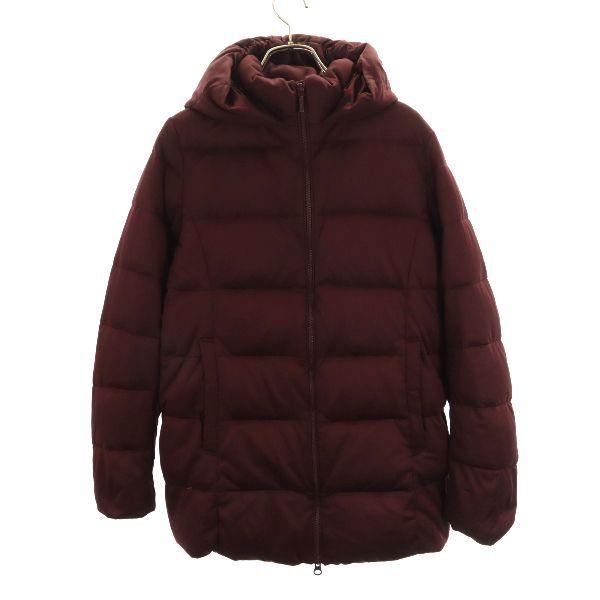 ユニクロ ダウンジャケット S えんじ Uniqlo フード付き レディース 古着 18 Fre 7375 Wdj Big 2nd 通販 Yahoo ショッピング