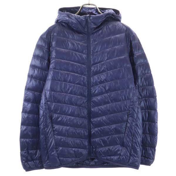 ユニクロ ウルトラライト ダウンジャケット S 紺 Uniqlo 薄手 軽量 フード メンズ 古着 1214 Pdown Fre 7464 Mdj Big 2nd 通販 Yahoo ショッピング