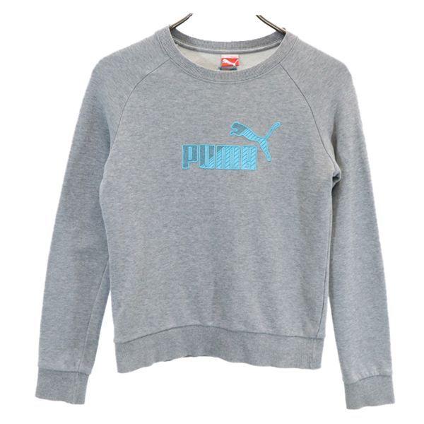 プーマ トレーナー S グレー Puma 長袖 スウェット ロゴ 刺繍 レディース 古着 0919 Pdown Fre 0 Wtr Big 2nd 通販 Yahoo ショッピング