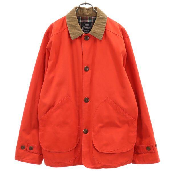 テンプテーション コットン ジャケット L 朱色 Temptation 襟コーデュロイ メンズ 古着 12 Fre 06 Mhj Big 2nd 通販 Yahoo ショッピング