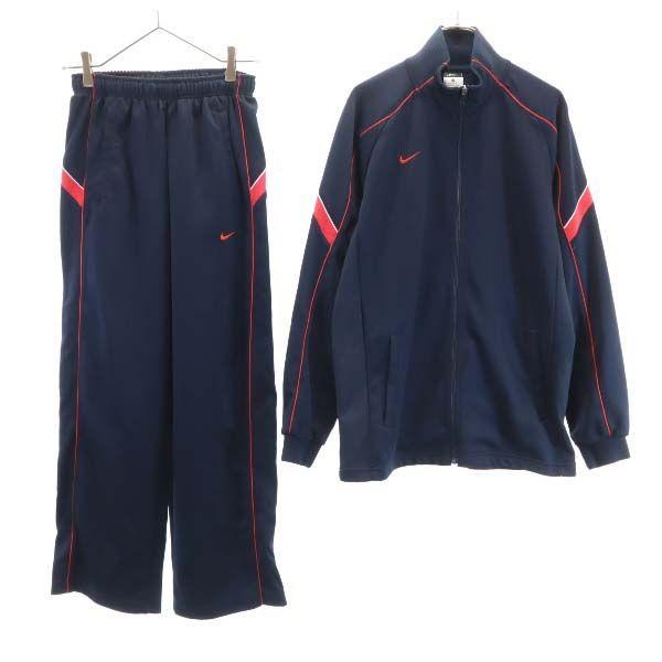 ナイキ Dri Fit ジャージ 上下 セットアップ Sーm 紺 赤 Nike トラックジャケット ロングパンツ メンズ 古着 2101 Fre 9706 Mst Big 2nd 通販 Yahoo ショッピング