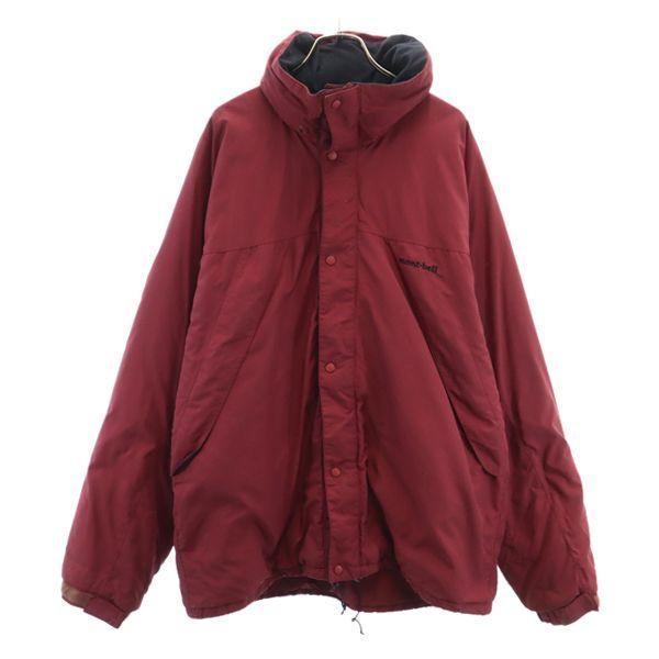 モンベル マウンテンパーカー ナイロンジャケット L えんじ Mont Bell 中綿入り アウトドア メンズ 古着 Fre 9721 Mst Big 2nd 通販 Yahoo ショッピング
