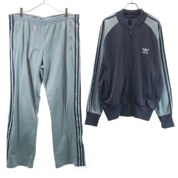 アディダスオリジナルス トレフォイル ジャージ セットアップ O グレー Adidas Originals トラックトップ ジャケット パンツ メンズ 古着 Is Fre 9053 Mst Big 2nd 通販 Yahoo ショッピング