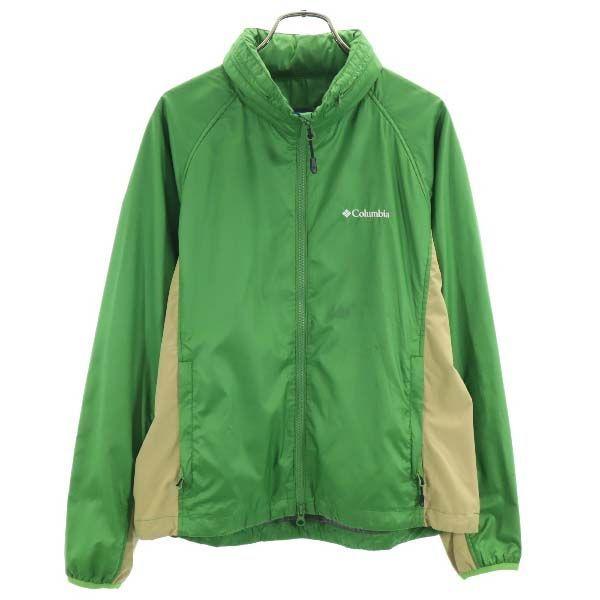 コロンビア ウインドブレーカー M グリーン Columbia アウトドア レディース 古着 Ja Fre Wst Big 2nd 通販 Yahoo ショッピング