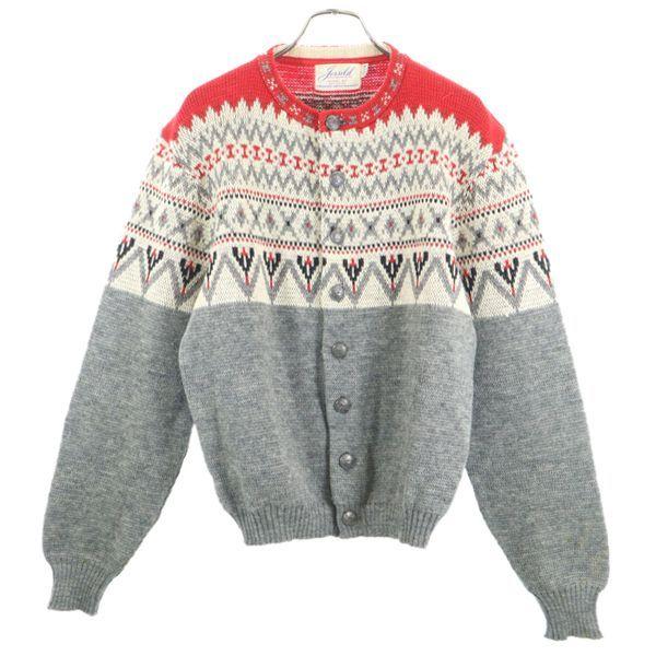 80s ニット ノルディック柄 カーディガン M グレー系 Jersild メンズ 古着 1030 Ja Fre 3611 Mca Big 2nd 通販 Yahoo ショッピング