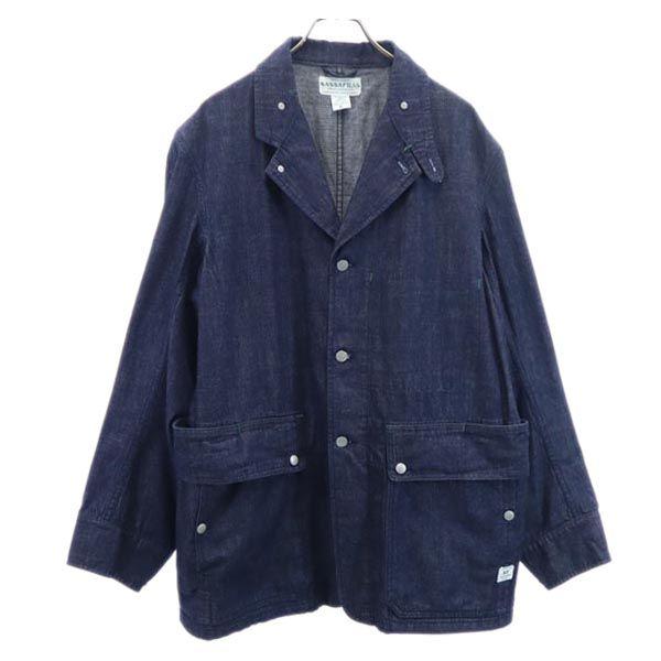 ササフラス デニムジャケット XL SASSAFRAS メンズ 古着 230112 :ja
