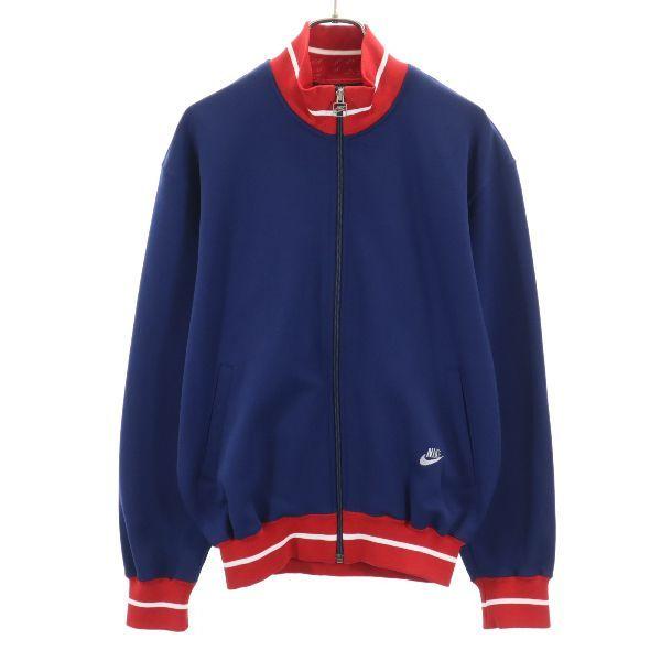 ナイキ トラックジャケット M 紺 Nike ジャージ メンズ 古着 Ja Fre 9296 Mhj Big 2nd 通販 Yahoo ショッピング