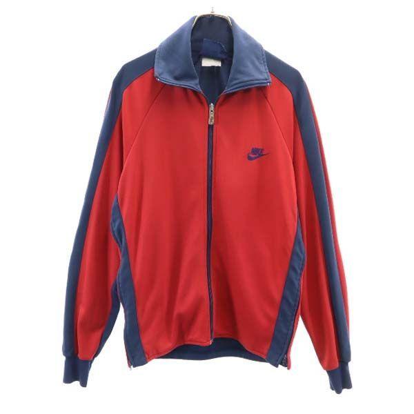 ナイキ 80s 紺タグ トラックジャケット S 赤 紺 Nike ジャージ メンズ 古着 Ja Fre 9380 Mhj Big 2nd 通販 Yahoo ショッピング
