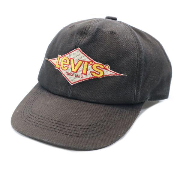 リーバイス ロゴ刺繍 キャップ 黒 Levi S 帽子 メンズ 古着 Ja Kma 742 Cap Big 2nd 通販 Yahoo ショッピング