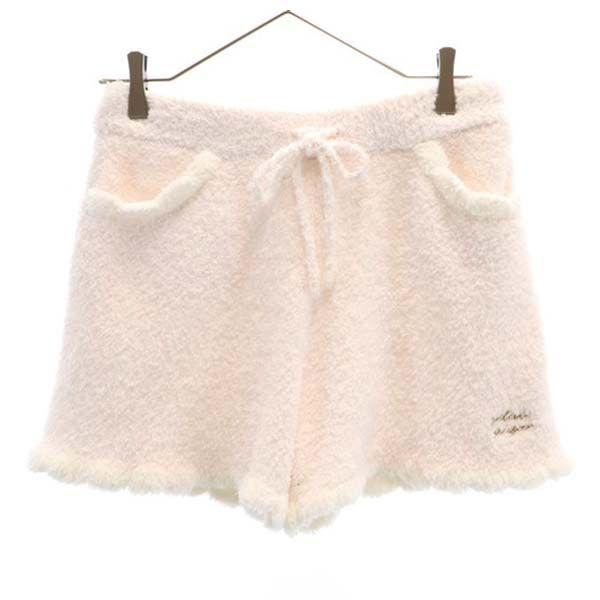 ジェラートピケ モコモコ ショートパンツ F 薄ピンク Gelato Pique ルームウェア ロゴ刺繍 フワフワ レディース 古着 1019 Ja Sht 1709 Wsp Big 2nd 通販 Yahoo ショッピング