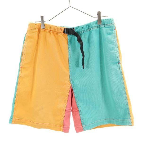 グラミチ バイカラー ショートパンツ L オレンジ 水色 Gramicci ハーフパンツ メンズ 古着 2104 Ja Sht 79 Msp Big 2nd 通販 Yahoo ショッピング