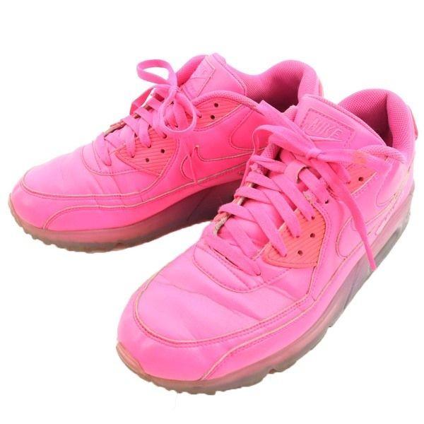 ナイキ エアマック90 Nike Airmax90 オールレザー クリアソール 29 0cm ショッキングピンクメンズ0117 Kma 009 Shu Big 2nd 通販 Yahoo ショッピング