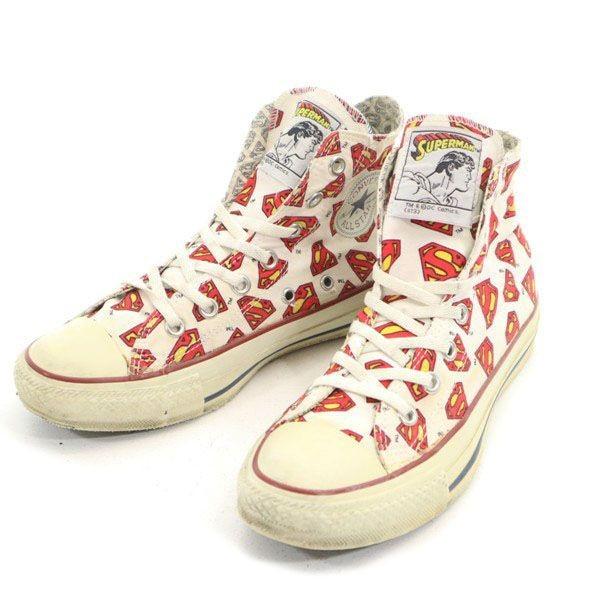 コンバース オールスター スーパーマン スニーカー 24 0 Converse Chuck Taylor All Star Superman 赤 白 レディース0225 Kma 132 Shu Big 2nd 通販 Yahoo ショッピング