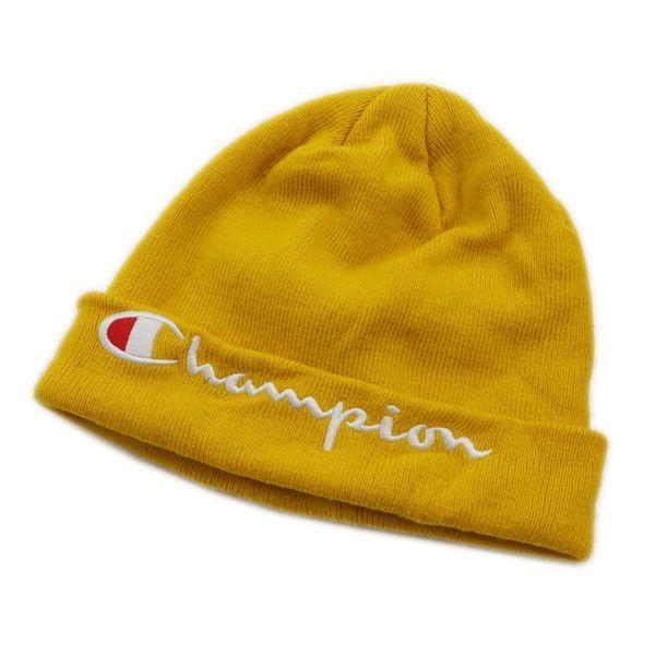 チャンピオン ロゴ刺繍 ニット帽 黄 Champion 帽子 ニットキャップ メンズ 古着 1226 メール便可 Kma 6 Cap Big 2nd 通販 Yahoo ショッピング