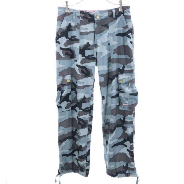 ナイキ カモフラ柄 カーゴパンツ M グレー系 Nike 迷彩 レディース 古着 2409 Lng 123 Whp Big 2nd 通販 Yahoo ショッピング