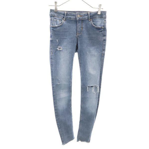 ザラ カットオフ スキニー デニムパンツ Eur36 Zara Embrace ジーンズ ジーパン レディース 古着 Pdown Lng 5693 Wje Big 2nd 通販 Yahoo ショッピング