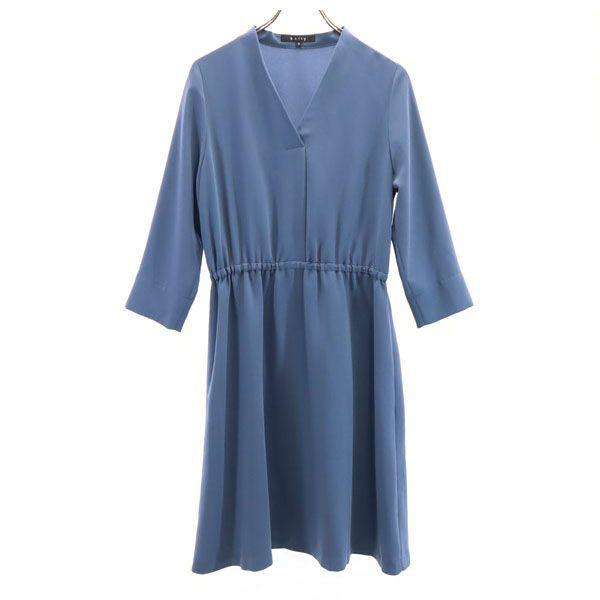 ケティ ワンピース 3 ブルーグレー Ketty 長袖 ハーフ丈 Vネック レディース 古着 2315 Pd Nag 6517 Wht Big 2nd 通販 Yahoo ショッピング