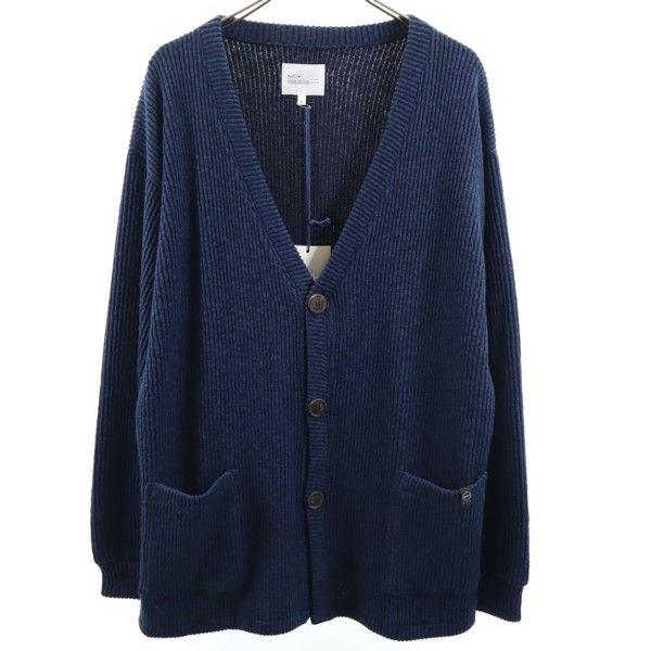 新品 クオルト Huge Cardigan ニット カーディガン L Quolt 深vネック 羽織り 紺 メンズ 0227 New 067 Mca Big 2nd 通販 Yahoo ショッピング