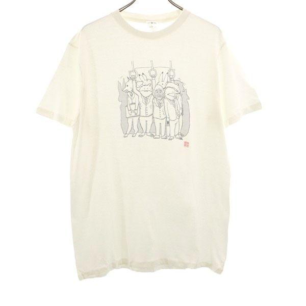 新品 メール便可 泥棒日記 プリント 半袖 Tシャツ Xl Dorobou Nikki 満員電車の巻 ドロボウニッキ 白地 メンズ 0228 New 114 Mts Big 2nd 通販 Yahoo ショッピング