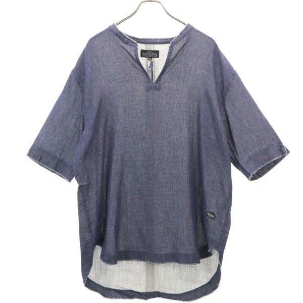 新品 クオルト TOP-GAUZE SHIRTS 半袖 シャツ XL quolt プルオーバー