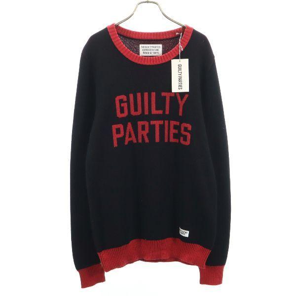 未使用 ワコマリア The Guilty Parties ニット L 黒 赤 Wacko Maria シルキージャガードセーター パラダイス東京 メンズ 古着 Qu Brt 2 Mse Big 2nd 通販 Yahoo ショッピング