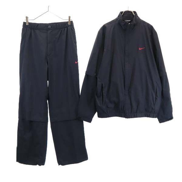 ナイキ ゴルフ ゴルフ ゴルフウェア 上下 セットアップ L ブラック Nike Golf 2way ナイロンジャケット パンツ メンズ 古着 Qu Fre Mst Big 2nd 通販 Yahoo ショッピング