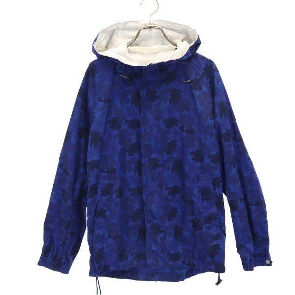 バーバリーブラックレーベル 三陽商会 花総柄 マウンテンパーカー M 紺系 Burberry Black Label メンズ 古着 Qu Fre Mhj Big 2nd 通販 Yahoo ショッピング