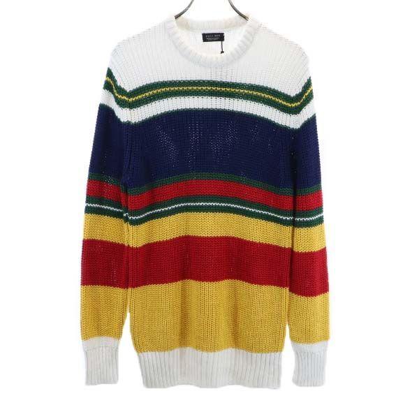 未使用 ザラマン ボーダー セーター M 白 紺 Zara Man メンズ 古着 1009 Qu Fre 2403 Mse Big 2nd 通販 Yahoo ショッピング