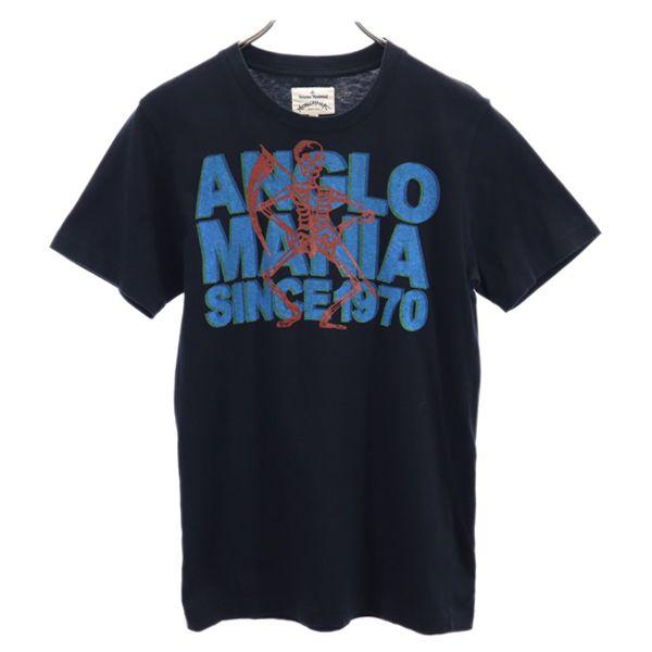 ヴィヴィアンウエストウッド クルーネック プリント 半袖 Tシャツ 38