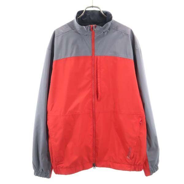 ナイキ ナイキゴルフ ゴルフウェア L グレーｘ赤 Nike ウインド ジャケット メンズ 古着 Qu Fre 9126 Mhj Big 2nd 通販 Yahoo ショッピング