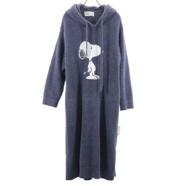 ジェラートピケ コラボ スヌーピー ワンピース F 紺 Gelato Pique Snoopy ふわもこ ニット フード ルームウェア レディース 古着 Qu Nag 2552 Wht Big 2nd 通販 Yahoo ショッピング