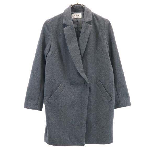 フレイアイディー チェスター コート 1 グレー Fray I D レディース 古着 07 Qu Nag 934 Wco Big 2nd 通販 Yahoo ショッピング