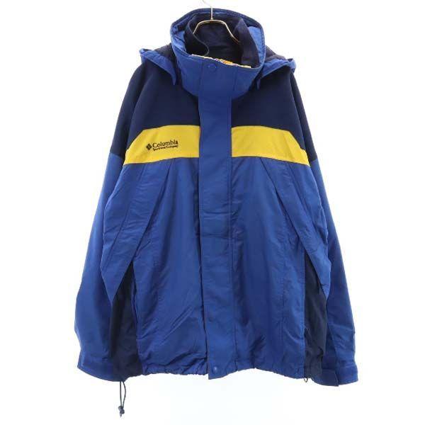 コロンビア 90s Boulder Ridgeナイロン マウンテンパーカー L ブルー Columbia 2way ライナー付き メンズ 古着 1104 Rnq Fre 4304 Mhj Big 2nd 通販 Yahoo ショッピング