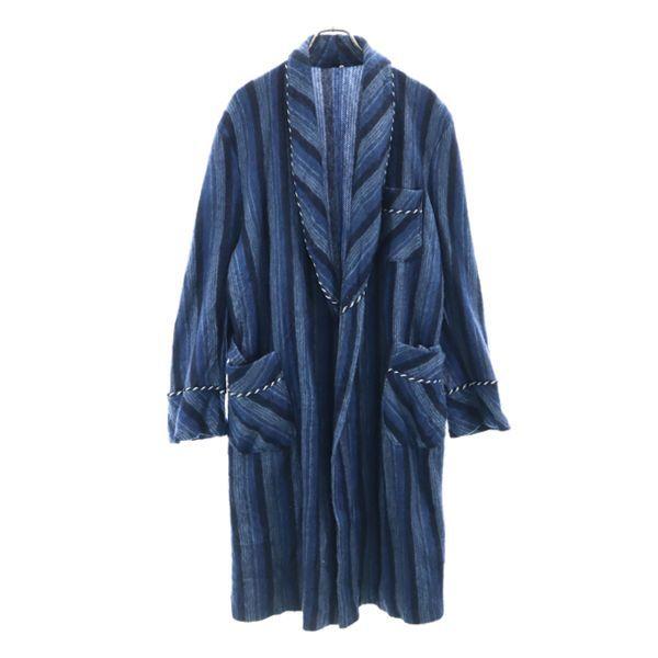 70s 80s ストライプ柄 ロング ガウン 8 ネイビー ヴィンテージ スモーキングガウン メンズ 古着 0928 Rnq Nag 1115 Mhj Big 2nd 通販 Yahoo ショッピング