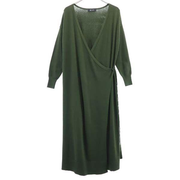 未使用 ナノベース カシュクール ニット ワンピース カーキ Nano Base ナノユニバース レディース 古着 1006 Sh Nag 1172 Wht Big 2nd 通販 Yahoo ショッピング