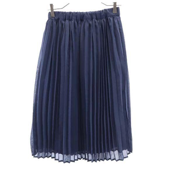 アースミュージックアンドエコロジー プリーツスカート F ネイビー系 Earth Music Amp Amp Amp Ecology レディース 古着 2114 Sht 4128 Suk Big 2nd 通販 Yahoo ショッピング