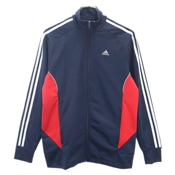 アディダス トラックジャケット S 紺 赤 Adidas ジャージ ロゴプリント ラグラン メンズ 古着 0909 Top Mst Big 2nd 通販 Yahoo ショッピング