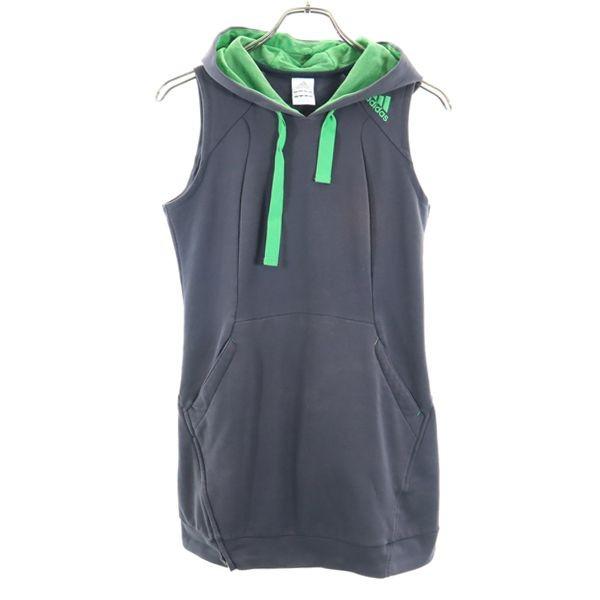 アディダス スウェット ベスト L Adidas フード付 チュニック ロング グレー レディース 0331 Top Wve Big 2nd 通販 Yahoo ショッピング