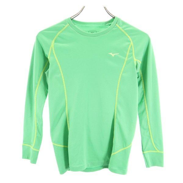 メール便可 ミズノ Tシャツ S Mizuno ボーダー スポーツ 長袖 アウトドア 緑 レディース 0403 Top 124 Wst Big 2nd 通販 Yahoo ショッピング