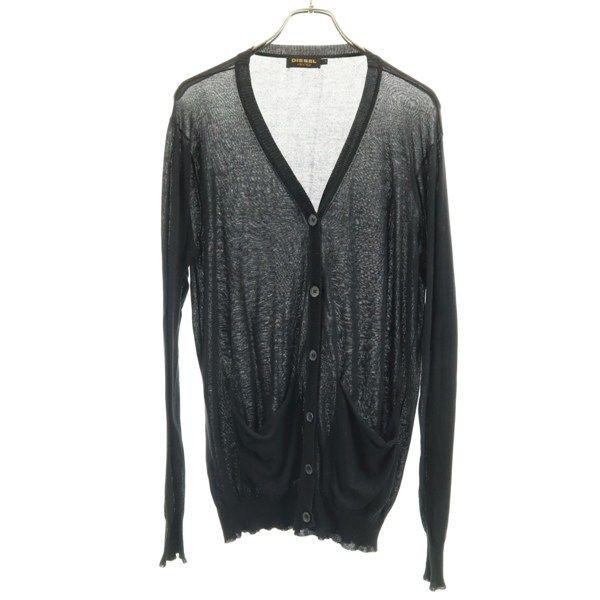 ディーゼル コットン カーディガン M Diesel 薄手 ニット黒 レディース 0213 Top 1730 Wca Big 2nd 通販 Yahoo ショッピング