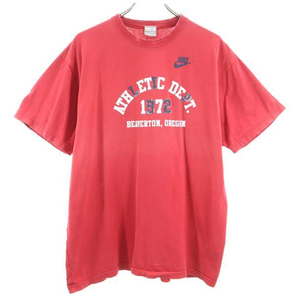 ナイキ ロゴ 半袖 Tシャツ Xxl 赤 Nike メンズ 古着 0626 メール便可 Wg9 01 Top 5957 Mts Big 2nd 通販 Yahoo ショッピング