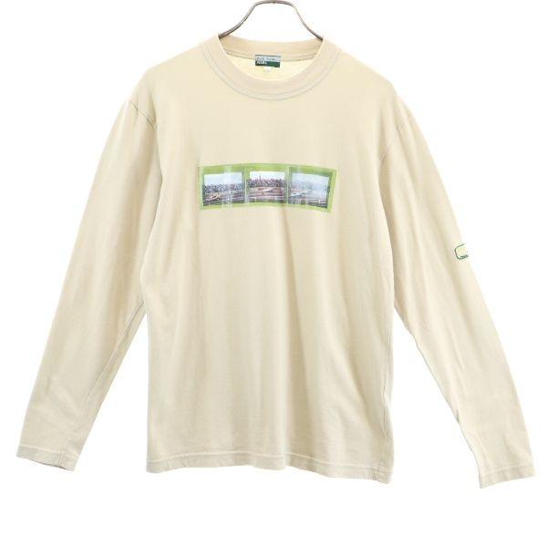 ポールスミス プリント 長袖 Tシャツ L ベージュ Paul Smith メンズ 古着 0814 Top 8779 Mts Big 2nd 通販 Yahoo ショッピング