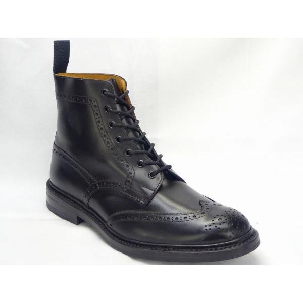 ★美品★ Tricker's トリッカーズ BOURTON ブラックカーフ uk10.5(29cm) トリッカーズ Tricker's 5634-9 STOW BLACK CALF