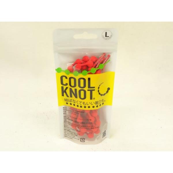 結ばない靴ひも COOLKNOT　クールノット HA75A RD レッド ケアー用品  big-b