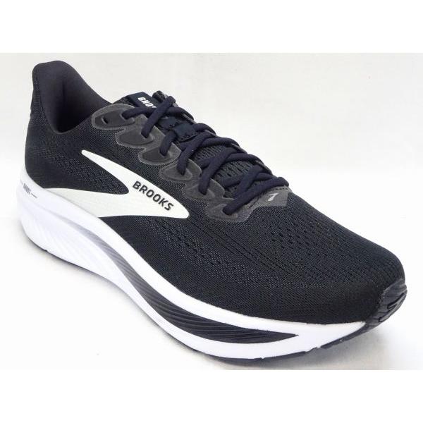 us 13 (31cm) ブルックス BROOKS GHOST17 BRM4424 【WIDE 2E】 110442 2E 090 ブラック/ホワイト ブルックス  big-b