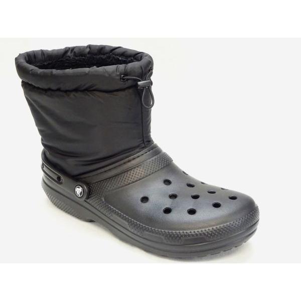 us 12 (30cm) クロックスクラシックラインドネオパフ 206630-060 ブラック/ブラック クロックス  big-b